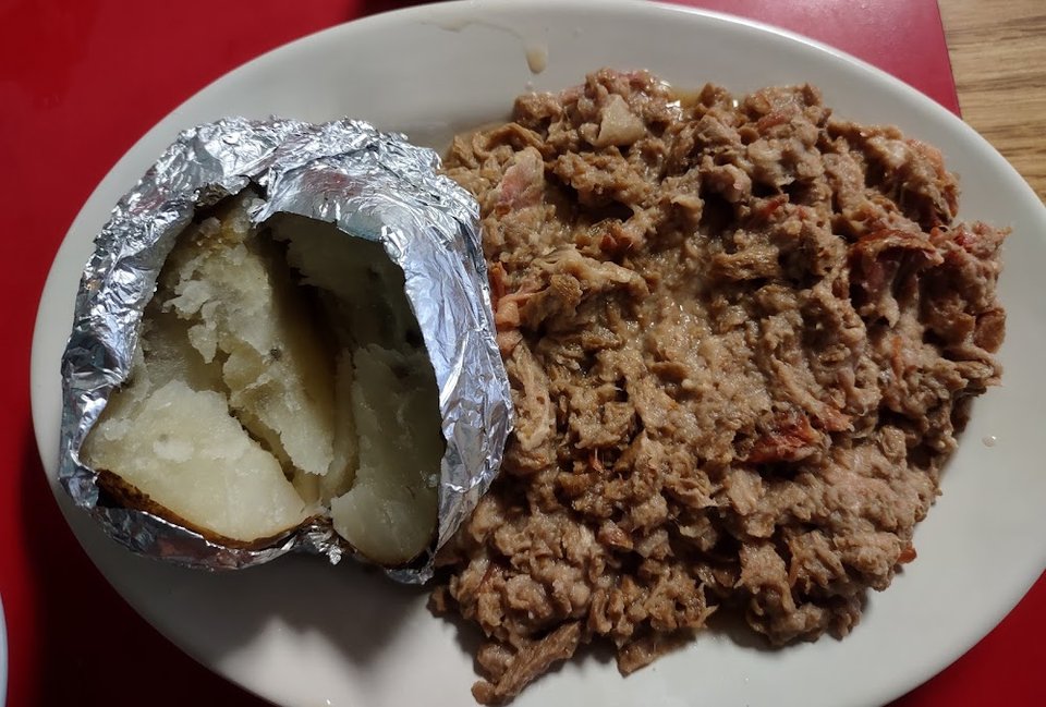 Baked Potato and Barbecue